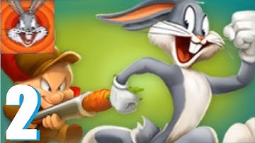 Looney Tunes Dash - gameplay walkthrough part 2 - Wabbit Season ios / android