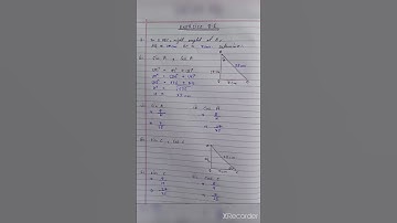class 10 maths chapter 8 exercise 8.1 questions no. 1 || class 10 maths