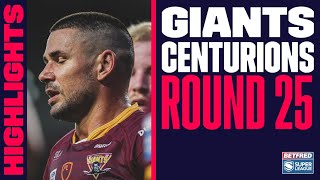 Highlights | Huddersfield Giants v Leigh Centurions, Round 25, 2021 Betfred Super League, 19.9.2021