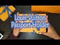 Louis Vuitton Passport Cover Unboxing &amp; Review