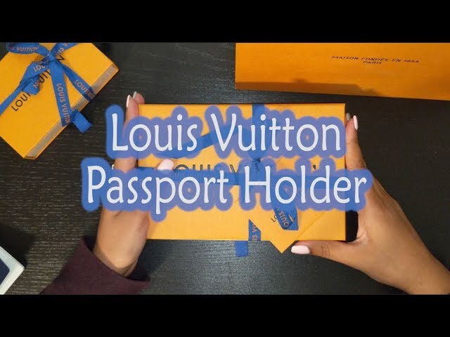 LOUIS VUITTON Monogram Eclipse Passport Cover 1220187