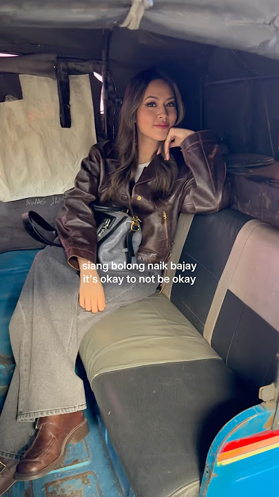 It's okay dong naik bajay? 🚙 #itsokaytonotbeokay