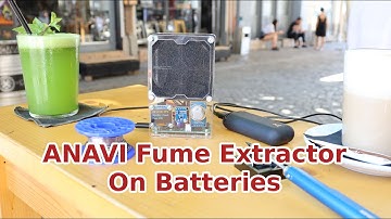 Running ANAVI Fume Extractor on Batteries