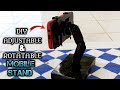 How to make an adjustable & rotatable mobile stand using pvc pipe DIY| classic mobile stand.