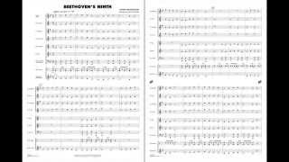 Beethoven's Ninth arranged by Paul Lavender Resimi