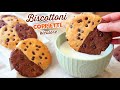 BISCOTTONI COPPIETTE BICOLORE Senza Burro e Senza Uova - Biscotti da Inzuppo per Colazione/Merenda