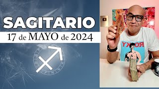 SAGITARIO | Horóscopo de hoy 17 de Mayo 2024 | Hoy serás el Han Solo del zodíaco sagitario