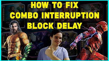 How To Better Combo Interrupt And Fix Block Delay Injustice 2 Mobile