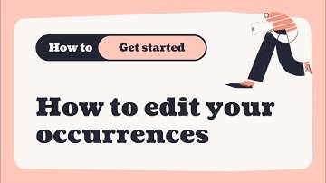 How to edit your occurrences for your recurring Ticket Tailor event
