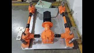 Custom Screw Jack System for AGV 🚀 Compact Lifting Solution for Warehouse Automation