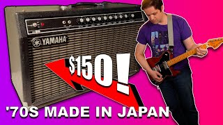 I Bought a Vintage '70s MADE IN JAPAN Yamaha Amp - YouTube