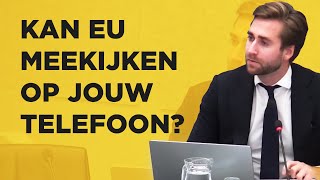 Client Side Scanning: Europees voorstel met risico op massa-surveillance | Jansen (FVD)