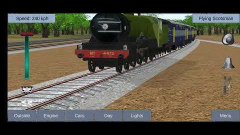 flying scotsman runs the indian railway