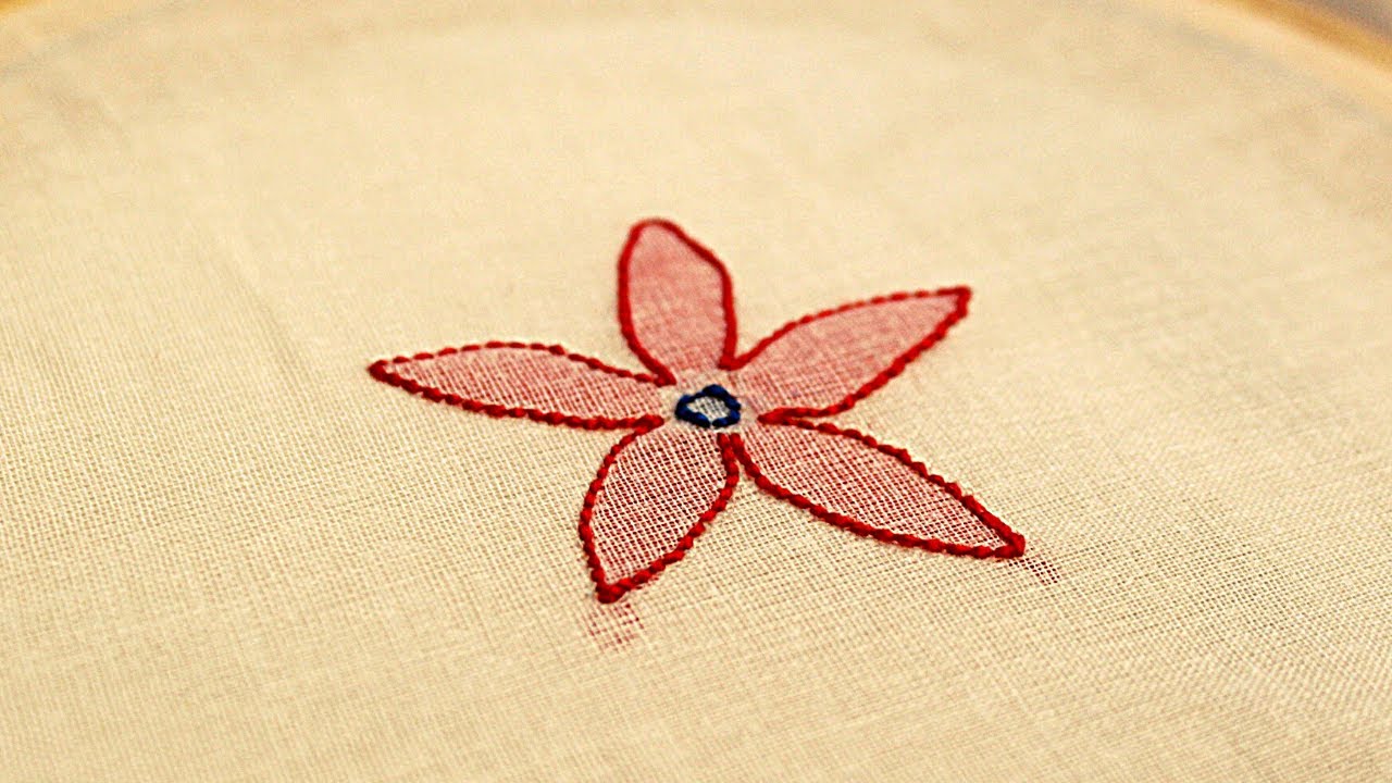 Hand Embroidery: Shadow Work | Malayalam