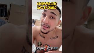 Teofimo says Canelo KO’s Crawford in 8 rounds!