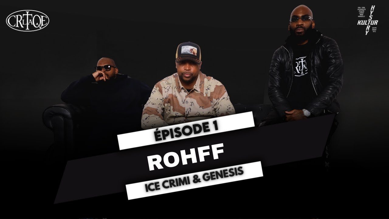 LA CRTQE : ÉPISODE 1 : ROHFF PARLE DE BERCY, VENTES FITNA ,FEAT ET PRODUCTION, NOIRABE, MAFIA K1 FRY