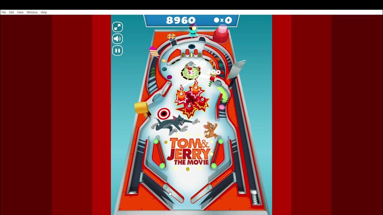 Tom and Jerry Mousetrap Pinball Gameplay YouTube