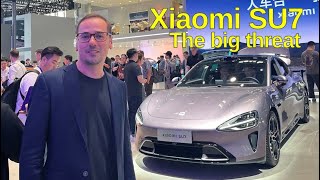 Contact with Xiaomi SU7, one of China’s most competitive cars