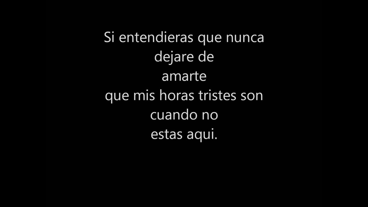 YouTube에서 Si entendieras   Anthony Rios   con letras 보기 YouTube에서 Si entendieras   Anthony Rios   con letras 보기