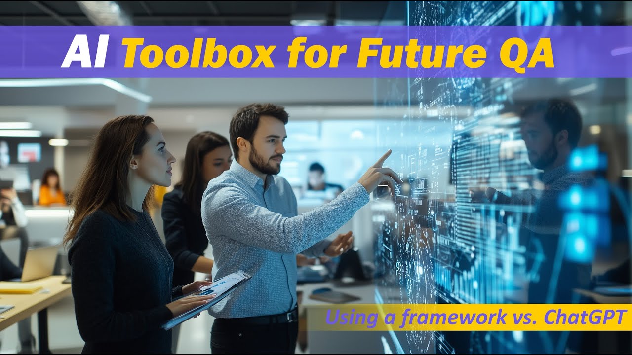 קורס: AI Toolbox for Future QA, פרק 24: Using a framework vs. ChatGPT ...