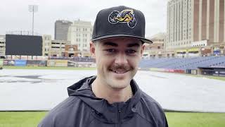 Tommy Mace at 2025 Akron RubberDucks Media Day