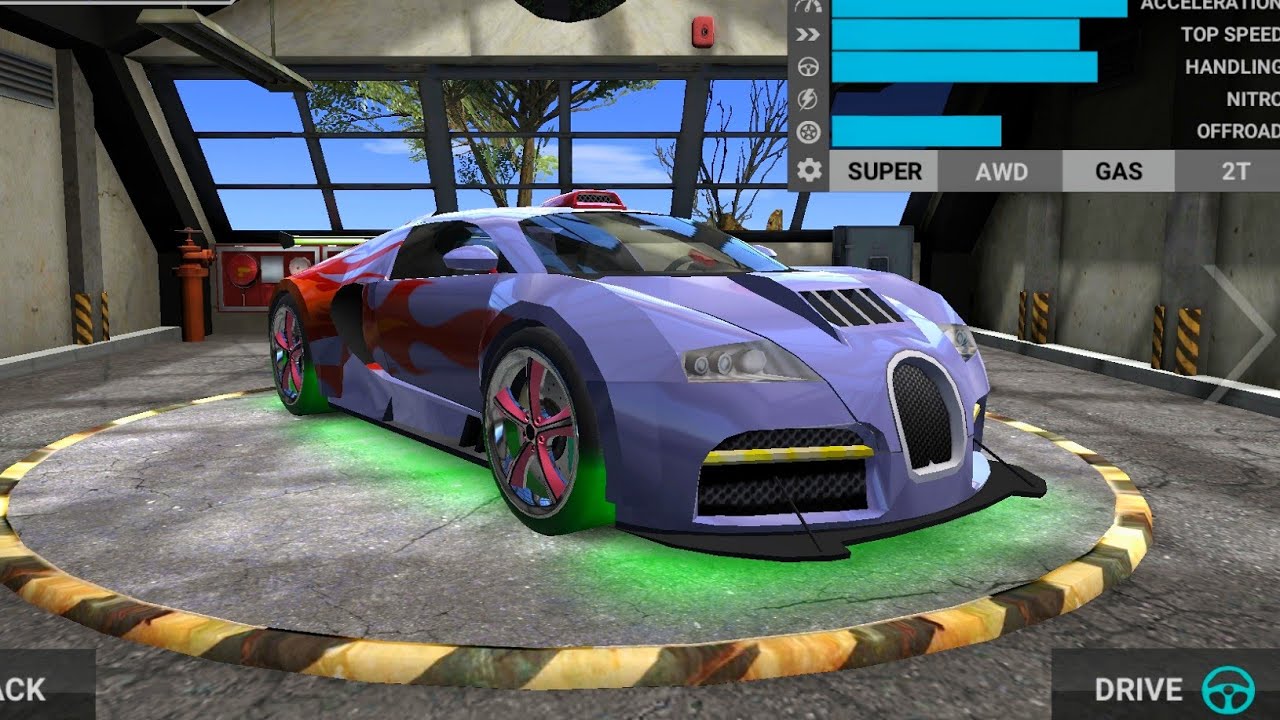 Speed Legends mod apk BUGATTI VEYRON tuning/driving/Modification 4