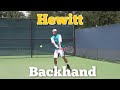 Hewitt Two Hand Backhand | Master Class の動画、YouTube動画。