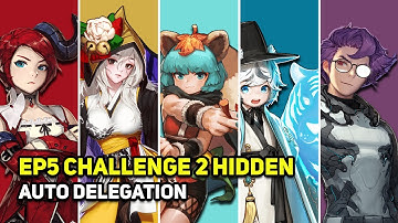 Crusaders Quest - EP5 Challenge 2 Hidden - can use Bihwa but lead her!