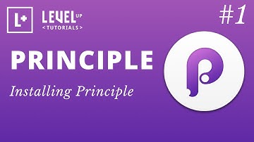 UX Prototyping with Principle #1 - Installing Principle
