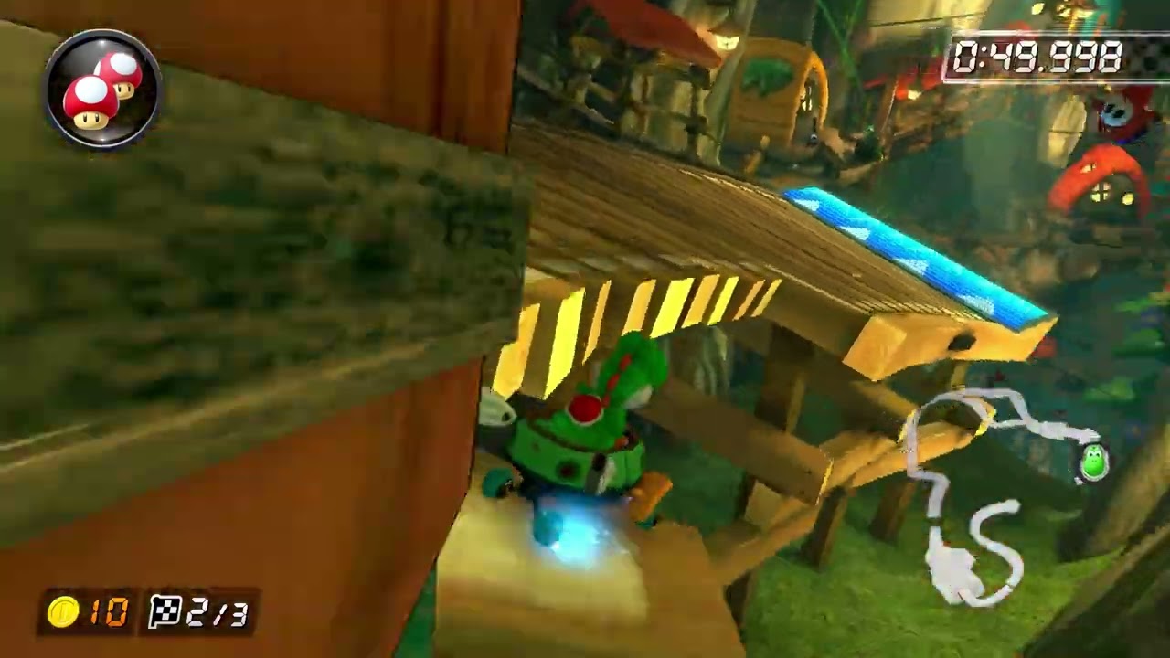 Wild Woods [150cc] - 1:45.227 - YUQI (Mario Kart 8 Deluxe World