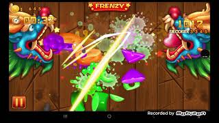 Playing Candy Slice on Galaxy Tab A7 Lite screenshot 5