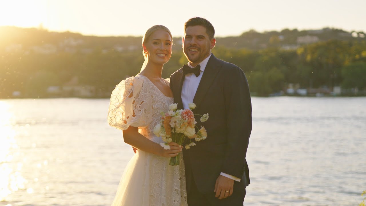 Experience a Luxury Austin Wedding: Laguna Gloria Sneak Peek Film | Austin Wedding Videographer