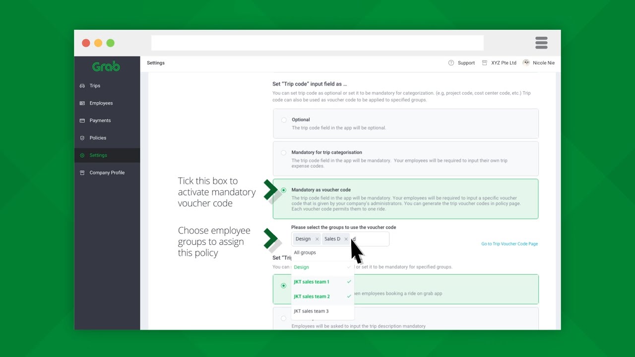 Grab for Business Admin - Product Demo Video - YouTube