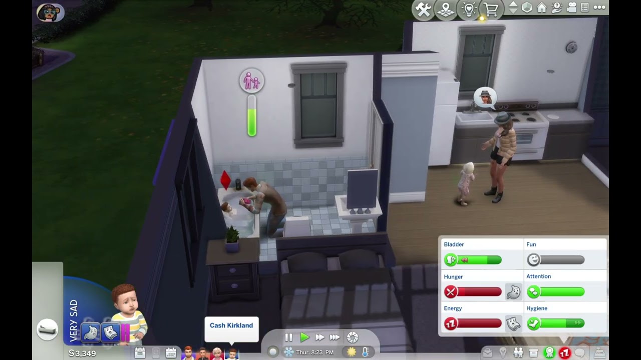 Single Dad Finally Gets Back Out There | Sims 4 Family — Kirkland Ep. 3