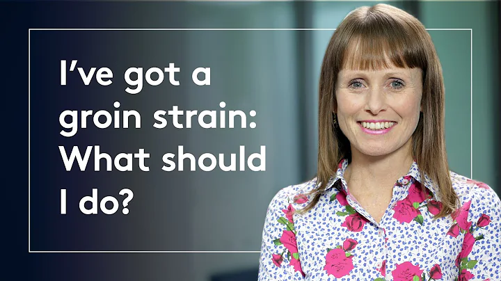 I've got a groin strain: what should I do?