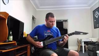 Deftones Xenon 8 String Guitar cover