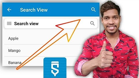 search bar create in sketchware in hindi video/ Aauraparti