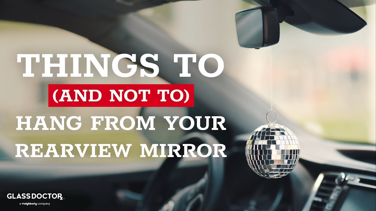 8 Classic Things to Hang from Your Rearview Mirror