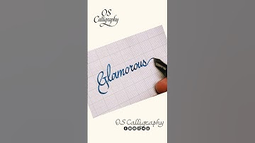 How To Write Calligraphy Handwriting ✨😍| Writing Kaise Sudhare #shorts #shortsfeed #calligraphy