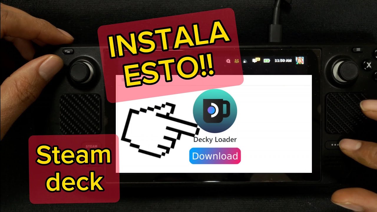 TU STEAM DECK TE VA A ENCANTAR CON DECKY LOADER ☕ | INSTALACIÓN Y ...