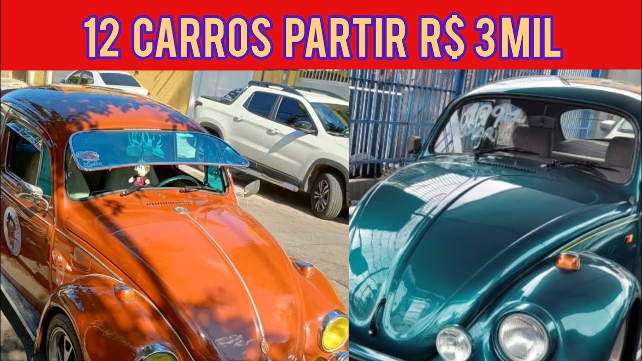 12 CARROS A PARTIR R$ 3 MIL #VENDA# CARROS @experimentandoomundo - YouTube