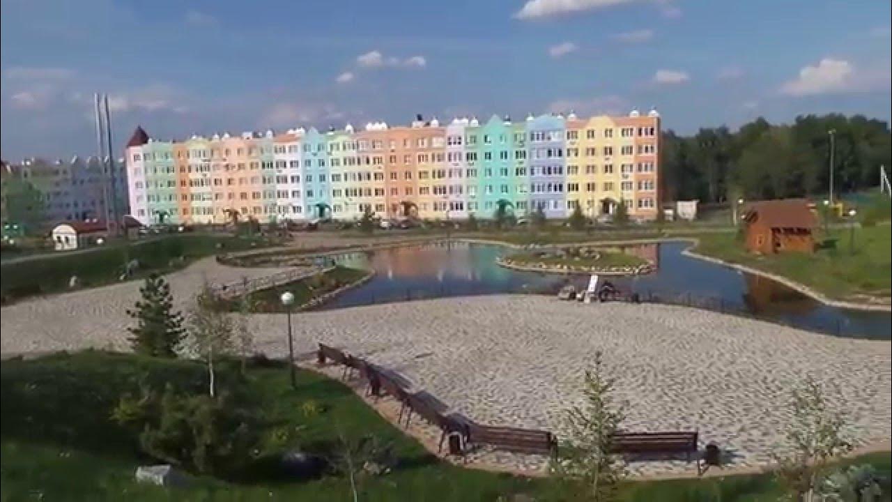 Лесная Поляна мостик в лесу Кемерово