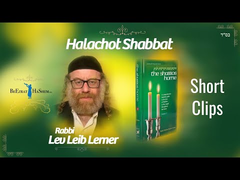 Practical Applications of Sewing on Shabbos