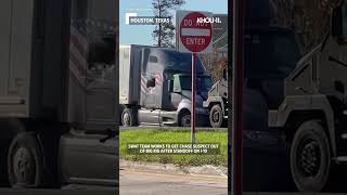 Thumbnail for SWAT officers work to get chase suspect out of big rig on I-10 during standoff #shorts