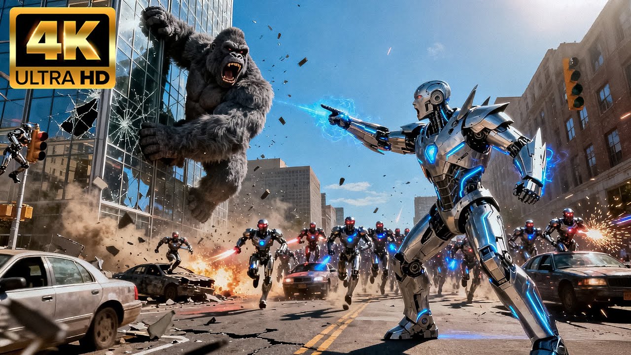 KONG vs ULTRON: Rage of Beasts and Machines | 4K