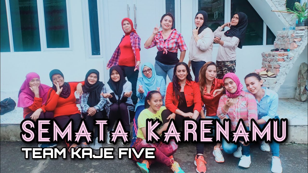SEMATA KARENAMU || SENAM KREASI || TIKTOK VIRAL || CHOREO ZIN PUJI CEGU ...