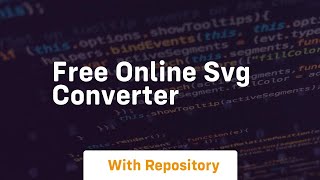 free online svg converter