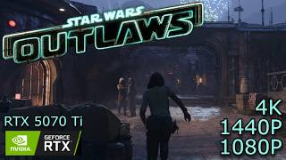RTX 5070 Ti | Star Wars Outlaws | Ultra RT | DLSS + FG 4X | Tested at 4K, 1440P & 1080P (2026)