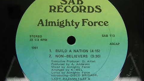 Almighty Force - Build A Nation (1991)
