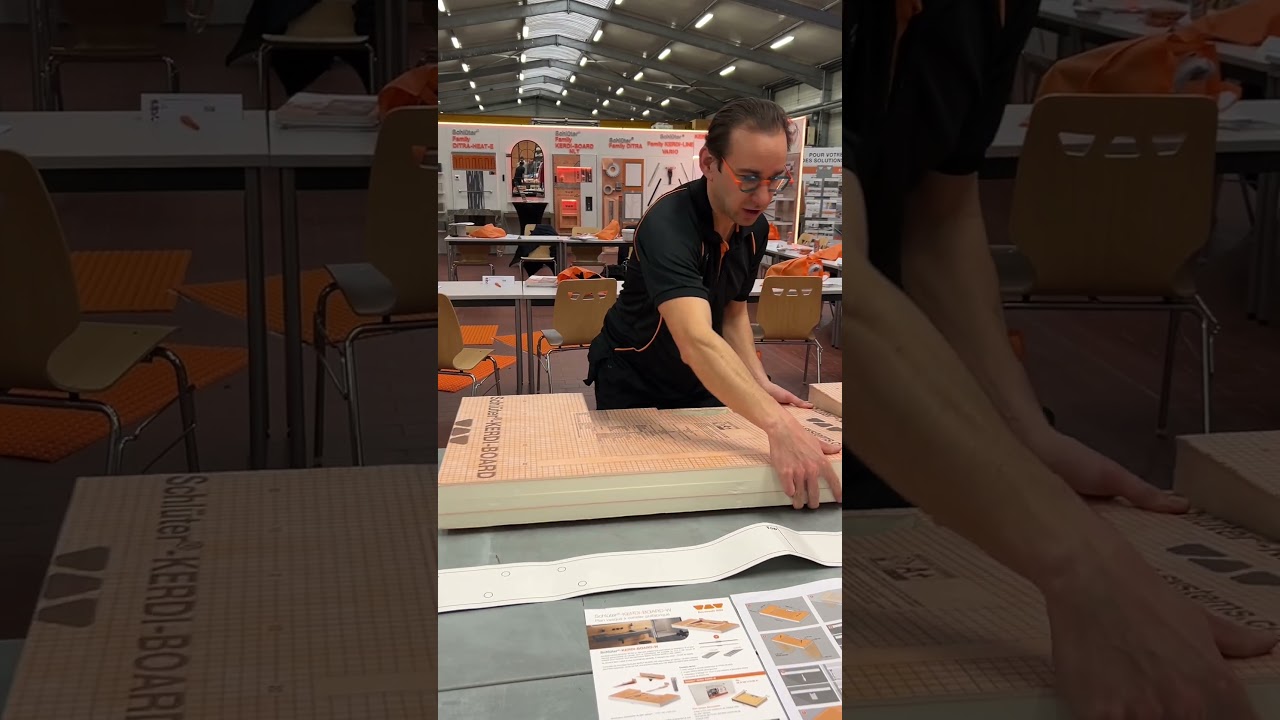 Plan vasque prêt à carreler